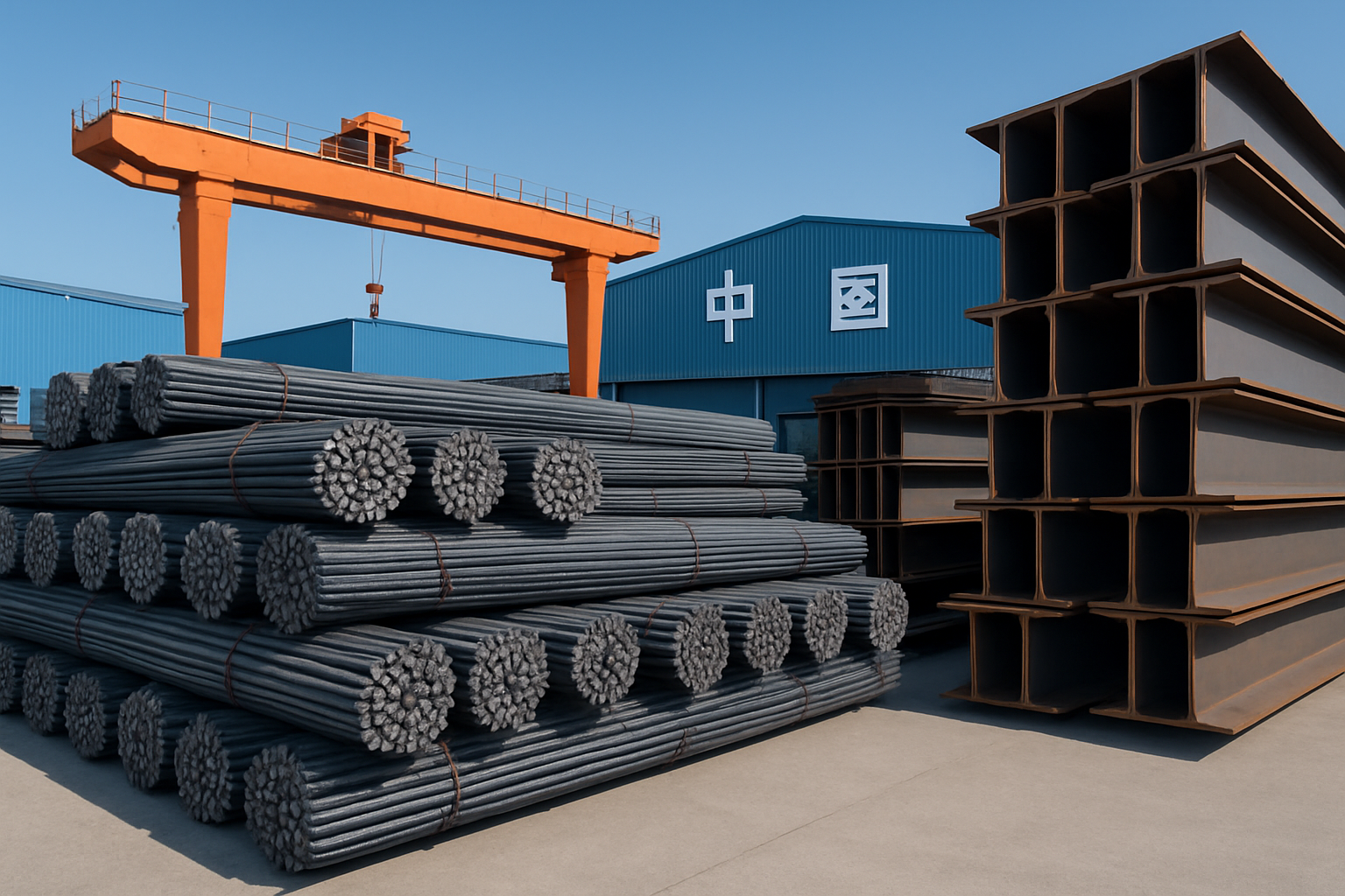 钢材堆场